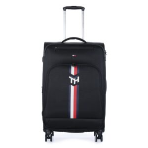 Tommy Hilfiger Kingsville 58cm Polyester Soft Luggage Unisex Trolley Bag -Black