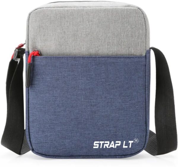 StrapLt Polyester Casual Evening/Party Formal Sports Sling Bag for Men & Women (Blue)