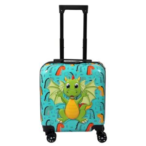 Polo Class Trendy Cute Kids Trolley Bag – Green