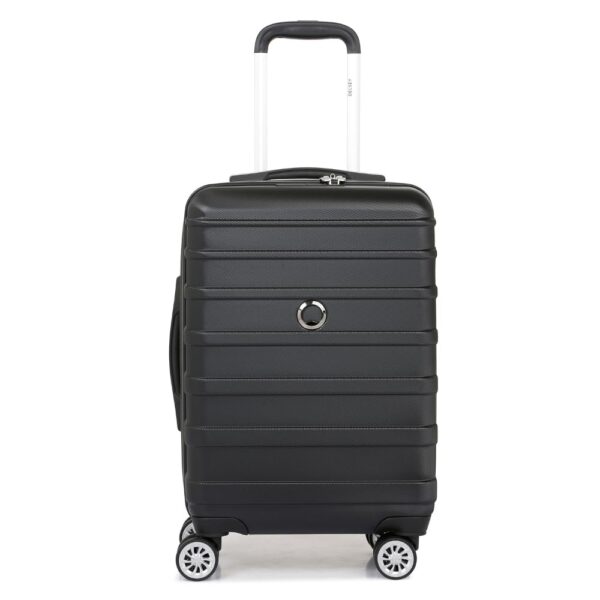 DELSEY PARIS Margot Cabin Polycarbonate 4 Double Wheels Hard-Sided Trolley Bag, Suitcase, Luggage