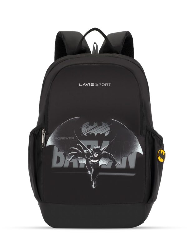 Lavie Sport 47cm Batman Cape 33 litres Casual Laptop Backpack for Men/Women & Boys/Girls (Black)