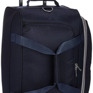 Skybags Cardiff Polyester 52 Cms Wheel Travel Duffle Bag (Blue)