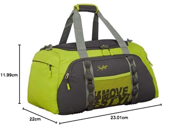 Skybags Hustle DF 55 Polyester Duffle Luggage (Green)