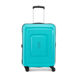 Aristocrat Endeavour Strolly 65 Cm 360°|Trolley Bag,Speed_Wheel Suitcase For Travel,8 Wheel Luggage For Men And Women,Polypropylene Hard Side Cabin And Check In Bag(Turquoise,Medium),66 Centimeters