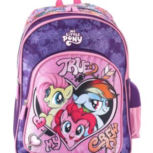 STRIDERS 16 inches My Little Pony School Bag Magical Adventures for Young Dreamers Age (6 yr to 8 yr)