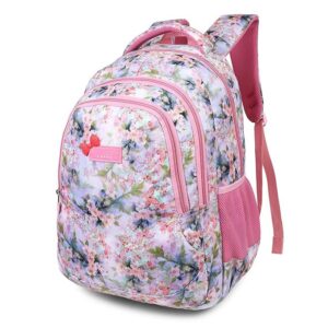 TRUE HUMAN TINY TEEN Lightweight school Bag|Tuition Bag|College Backpack|For Girls & Women|18 Inch|30L