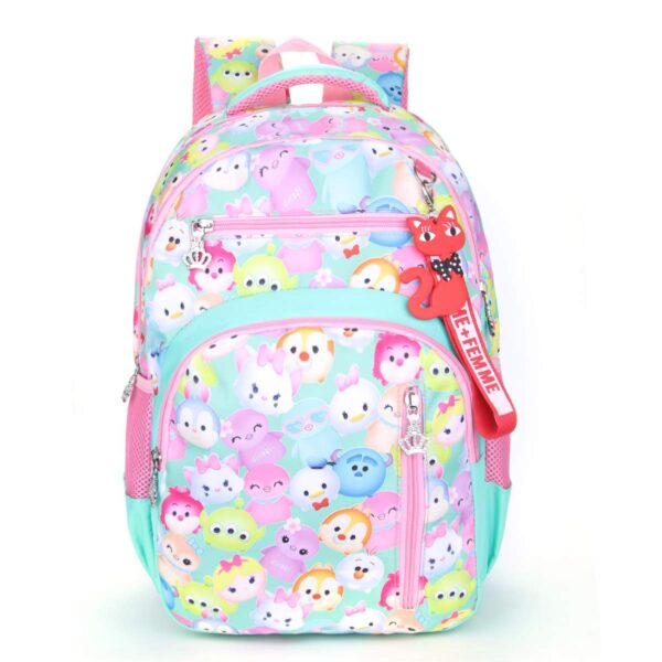 Tinytot 26 Litre, Stylish & Trendy Water Resistant Hi Storage School Collage Travel, Laptop Backpack Bag with Key Rings for Girls & Women, 17 Inch