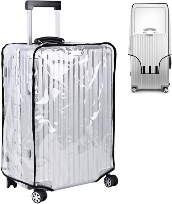 Handcuffs Transparent Luggage Trolley Protective Covers PVC Waterproof Travel Bag Suitcase Cover