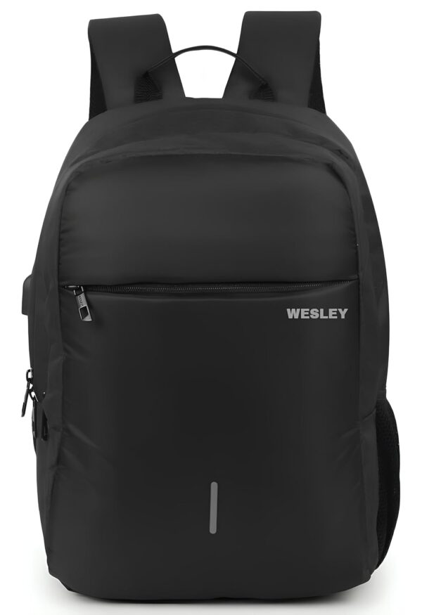 Wesley Zeus Usb charging Travel Laptop Backpack with 15.6 inch Laptop Compartment business/Office/School/college/Gifting Bag for men and women