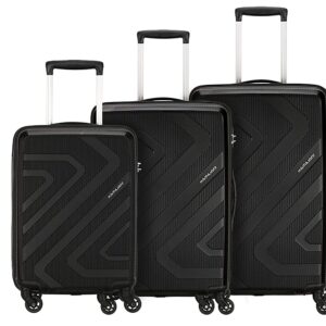 American Tourister Kamiliant Polypropylene Kiza Set of 3 Luggage Trolley Bags Suitcase (Small Medium Large) (New Kiza Set of 3)