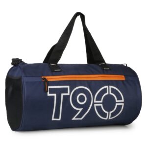 Gym Duffle Bag Travel Duffle Bag Sports Bag with Separate Shoes Pocket for Unisex (Navy Blue)