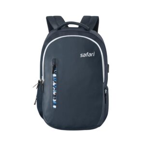 Safari Whiz 30 Litres Water Resistant Laptop Backpack with Rain Cover