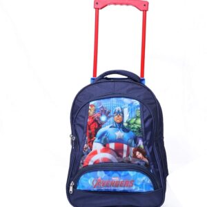 STALIN Avengers/Captain America Polyester 30 cm Blue Kid Trolley/Travel Bag for Boys