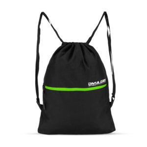 DIVULGE Ninja 18 liters Polyester Drawstring bag, daypack, Gym bag, sports bag, yoga Rucksack Backpack With Zip Pocket