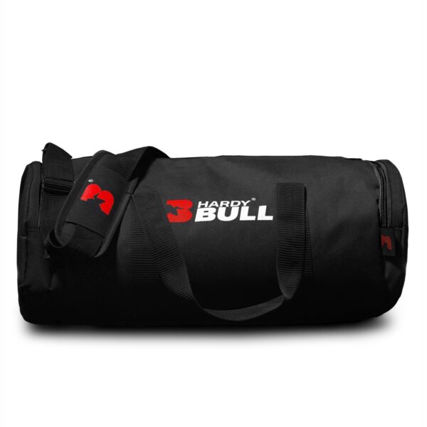 Hardy Bull Adjustable Shoulder Gym Bag, Duffle Bag, Mini Sports Bag with Multiple Pockets & Shoe Compartment (Red)