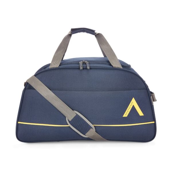 Aristocrat Cadet 52Cm Polyester Cabin Luggage Navy Blue Duffle Bag, 28 Cms