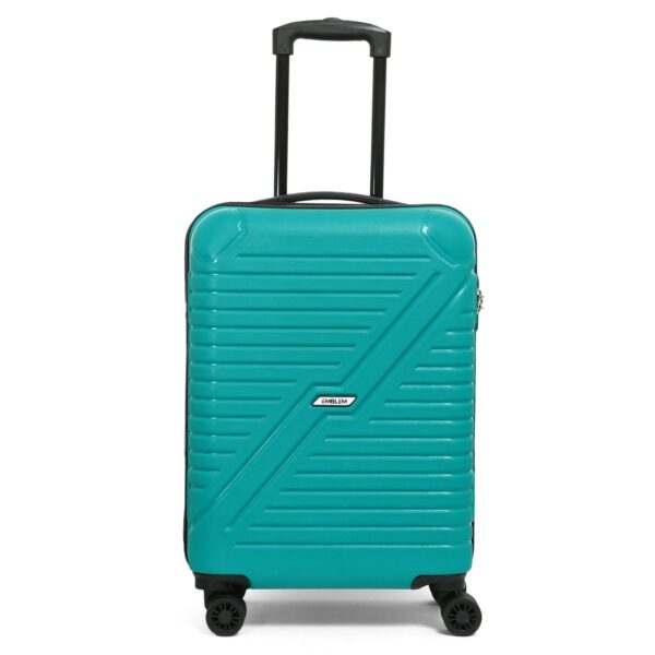 Emblem Gypsy Hard Case Trolley Bag for Travel, Lock System 360 Degree 8 Wheels and Security Zipper