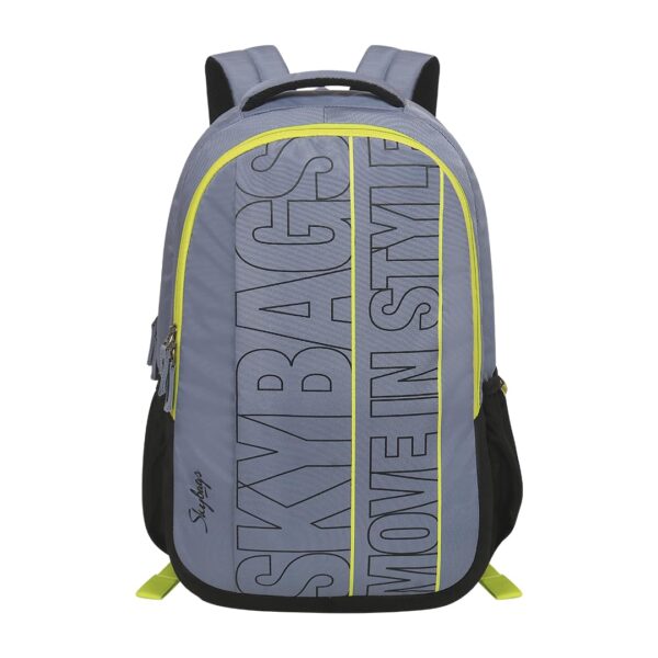 Skybags Graf Plus 02 22 Litre 48Cm Laptop Backpack Grey