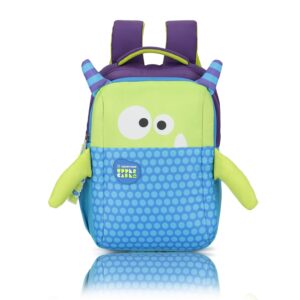 uppercase 18L Sprout 04 | School Bag with Puffy Ears | 2 Full Access Compartment| Well padded Shoulder Strap | Name Tag, Organiser & Plush Charm Inside |For Girls & Boys| 750 Days Warranty