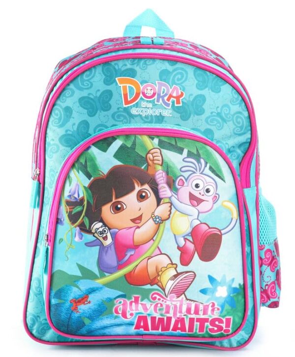 STRIDERS 14 inches Doraa the Explorer-Inspired School Bag for Young Adventurers Age (3 yr to 5 yr)