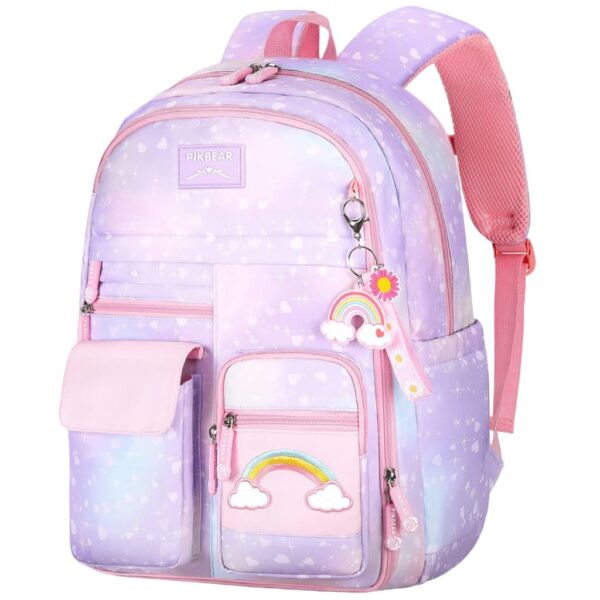 PALAY® School Bag for Girls and Boys Waterproof Stylish Durable Kids Bag Burden Relief Cartoon School Backpacks for Kids Birthday Gift Backpack for School