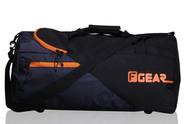 F Gear Explory 55L Spacious Travel Duffle Hand Bag|Weekender bag|Lightweight Overnight Bag|Luggage Bag|Foldable with Detachable Shoulder Strap | Water Resistant|Made In India|1 year warranty