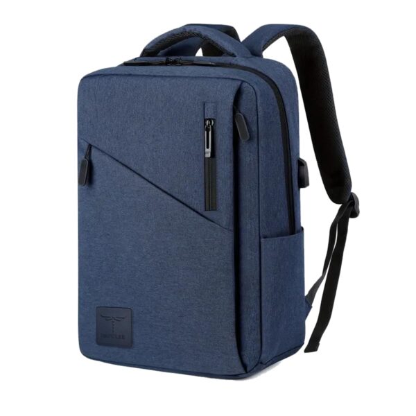 Impulse EmpowerElite 25L Unisex Water Resistant Travel Laptop Backpack with USB Charging Port/Office Bag/School Bag/College Bag/Business Bag Fits Up to 16 Inch Laptop with 1 Year Warranty (Blue)