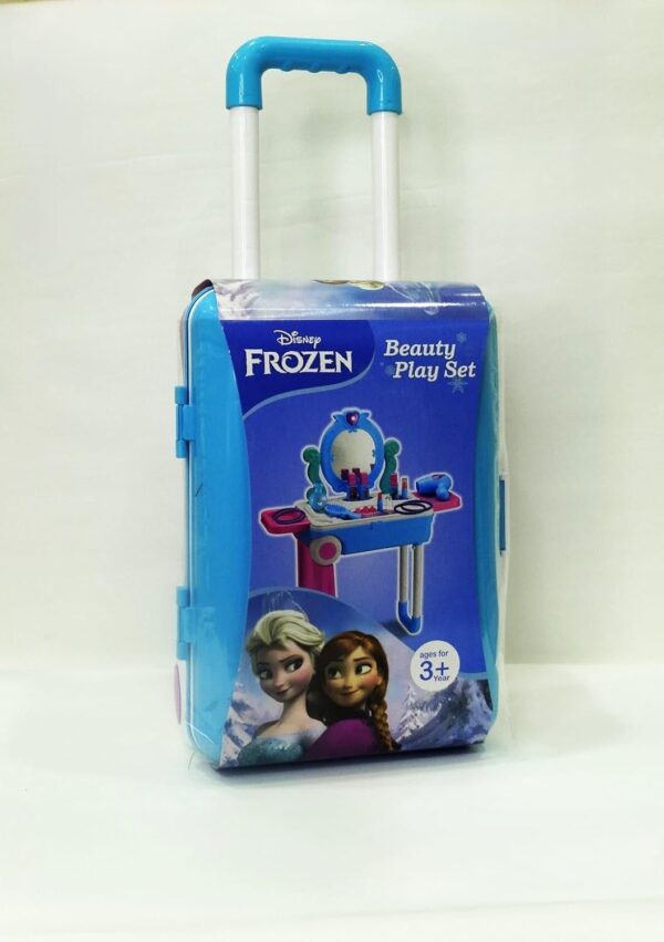 Ambika Toys And Drone’s Disney Frozen Travelling Kids Trolley Bags for Girls | Kid Spinner Luggage/Suitcase with 4 Wheels | Polycarbonate Unique Bags for Cute Girls