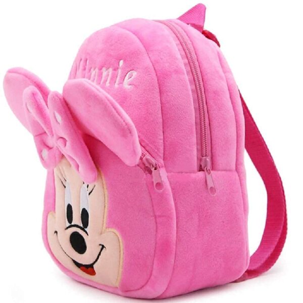 SAFAR ENTERPRISES Kids Soft Animal Cartoon Travelling School Bag Soft Plush Backpacks Boys Girls Baby For 2 To 5 Years Baby/Boys/Girls Nursery Se-12 – Pink