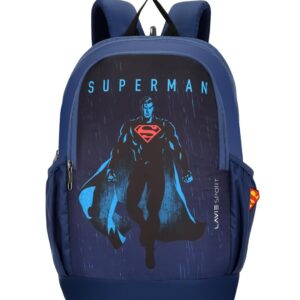 Lavie Sport 47cm Superman Kent 33 litres Casual Laptop Backpack for Men/Women & Boys/Girls (Navy)