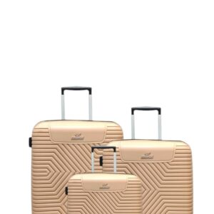 PRINCE Trolley Bag Set of 3 (Small, Medium, Large) for Travel, Beige – Indomax