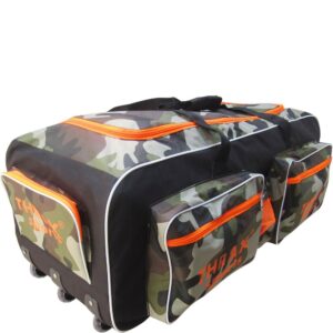 THRAX Super Pack Wheel Cricket Kit Bag Army Color