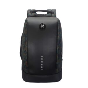 Arctic Fox Slope Anti Theft 23 L Backpack with USB Charging Port 15 Inch Laptop Backpack (Marble Black)