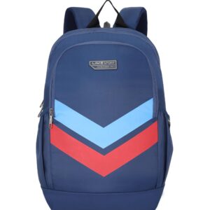 Lavie Sport Chevron 33L College Laptop Backpack with Rain Cover for Boys & Girls | Men & Women