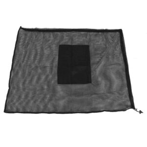 Drawstring Bag, Mesh Bag Large Capacity Portable Drawstring Pouch Mesh Net Bag for Football for Basketball for Soccer Ball for Sports Equipment