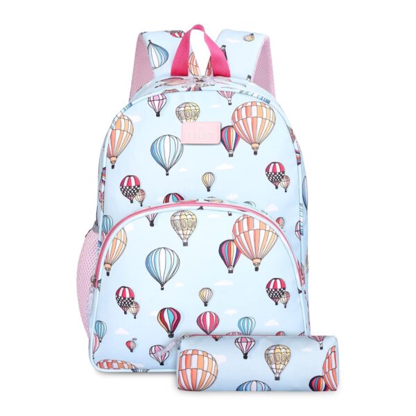 THE CLOWNFISH Cosmic Critters Series Printed Polyester 15 Litres Kids Backpack Unisex School Bag with Free Pencil Staionery Pouch Daypack Casual Backpack Picnic Bag for tiny tots boys & girls