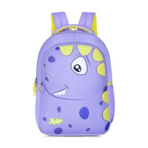 Skybags Dino 01 School Backpack Purple 15 L