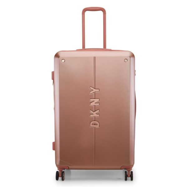 Dkny N.Y.C Rose Gold Color ABS Hard Large 28″ Luggage