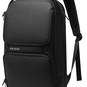 FUR JADEN Pro Series Smart Tech Anti-Theft Laptop Backpack With USB-A and USB-C Type Charging Port for Men Women For Business Professionals & College Students