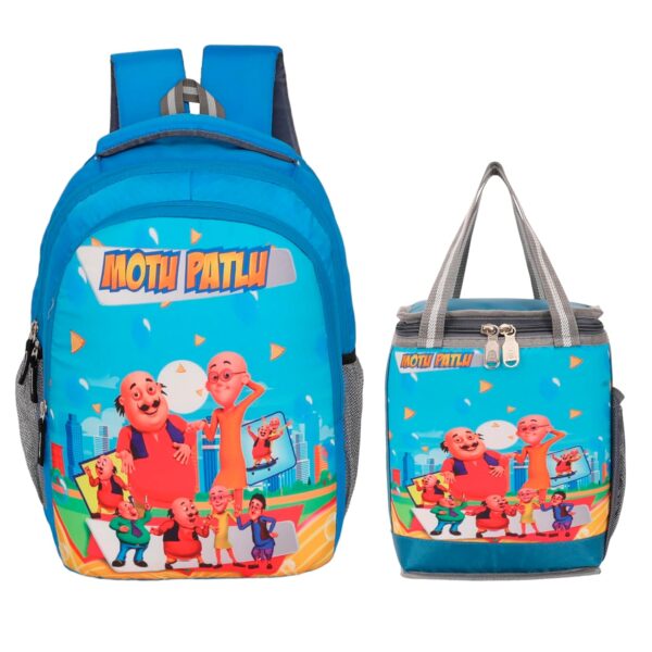 perfect star Combo pack of 2 spiderman School bag & Lunch bags Branded Tution Carry on Tote Nursery kids bag 1st to 5th std 30 L Backpack Tiffin bag