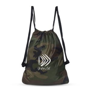 DIVULGE Drawstring Sports Gym Bag And Multi Utility Drawstring Backpack