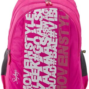 Skybags Riddle Pink 15 Litres 46 Cms Casual Standard Backpack With Raincover