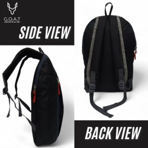 G.O.A.T Small Casual day backpack/Office Bag | Travel Bag | School Bag | College Bag | Versatile bag For Men & Women |For Girl & Boy