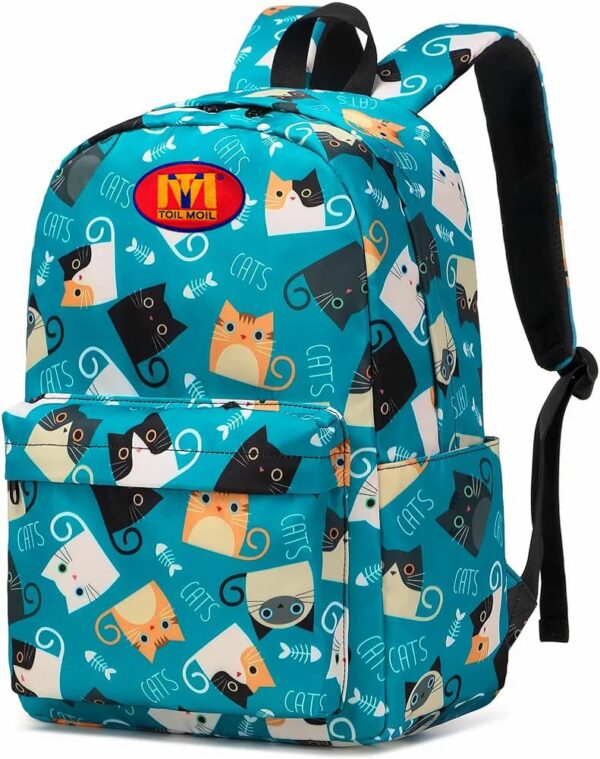 Toil Moil Cute Kid’s Soft Velvet Animal Cartoon School Backpack Cartoon Backpack Lightweight Bag for Baby Boy/Girl Preschool, Picnic Nursery (2-6 Years)