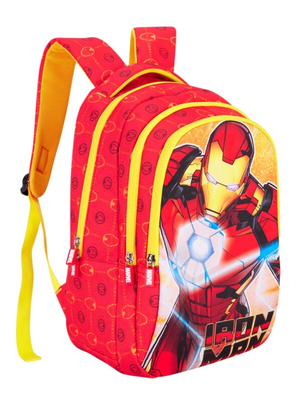 Disney Marvel Avengers Iron Man Red 18-Litre Kids School Backpack