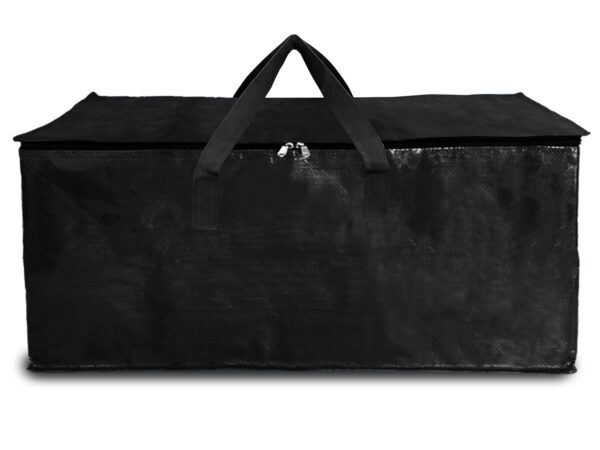 Shalimar Large Capacity Travel Bag/Storage Bag/Move-in Bags/Duffel Bag – Strong, Durable, Foldable and Water Resistant (Pack Of – 1) – Black