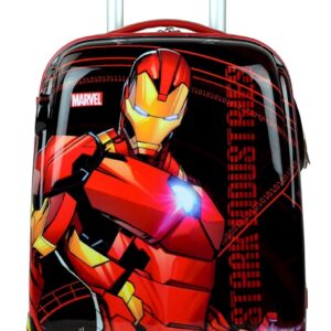 HUMTY DUMTY Polycarbonate 45 cms Hard Luggage- Kids’ Luggage(2065_Red & Black)