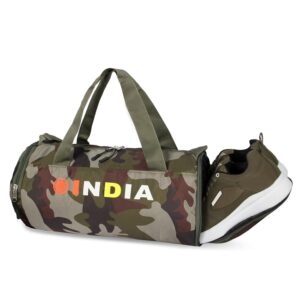 RAKSO Army Gym Bag for Men,Women.Boys,Girl Shoulder Bag with Shoe Compartment Duffel Bag (RKS-5)