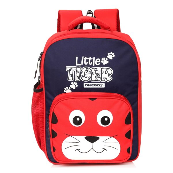 ONEGO Premium Water-Resistant School Bag for Kids | Nursery to 1st Grade | Cute Cartoon Prints