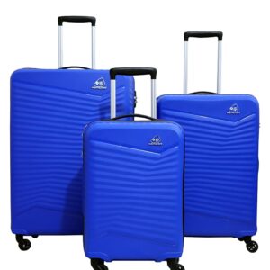 American Tourister Kamiliant Polypropylene 31.1 Inches Hard Luggage Trolley (Kamiliant_Blue, C.Blue, 79 Cm, 4, Spinner)